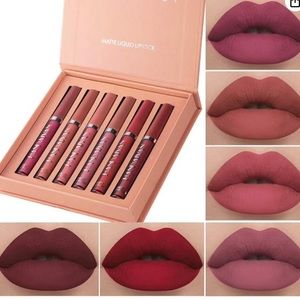 Matte Liquid Lipstick Makeup Set